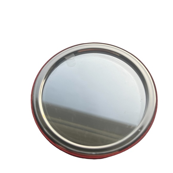 Brand New Givenchy Red Mirror White Spellout Pocket Mirror Travel BNIB - Picture 5 of 5